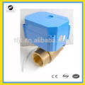 CWX-60P DC5V Válvula de esfera elétrica de 3/4 &quot;de latão com retorno de sinal para o estado da posição